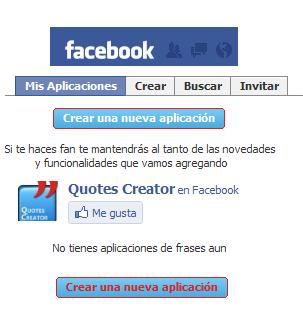 crear aplicaciones en facebook crear aplicaciones en facebook