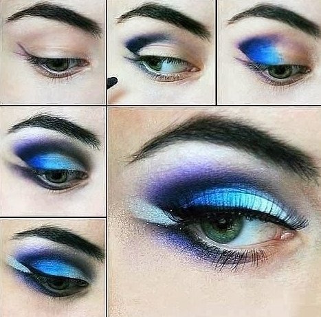 maquillaje fiesta ojos